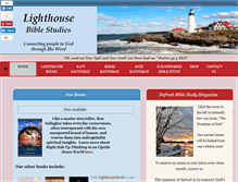 Tablet Screenshot of lighthousebiblestudies.com